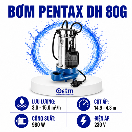 Bơm Pentax DH 80G